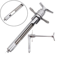 1Pc Dental Gun strzykawka ze stali nierdzewnej ilościowa prasa typ strzykawka chirurgia stomatologiczna Instrument 1.8ml Dental Surgery narzędzie Oral 1